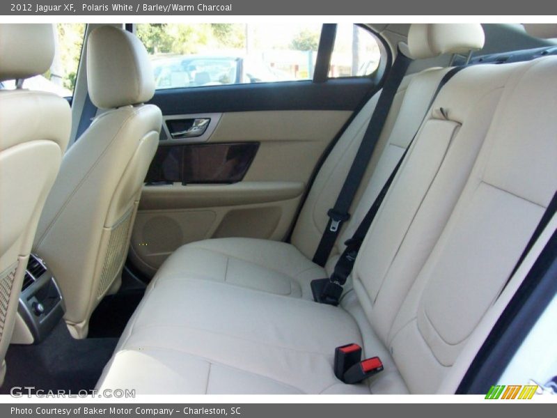 Polaris White / Barley/Warm Charcoal 2012 Jaguar XF