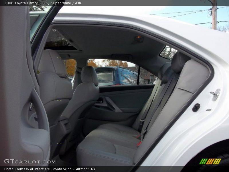 Super White / Ash 2008 Toyota Camry LE V6