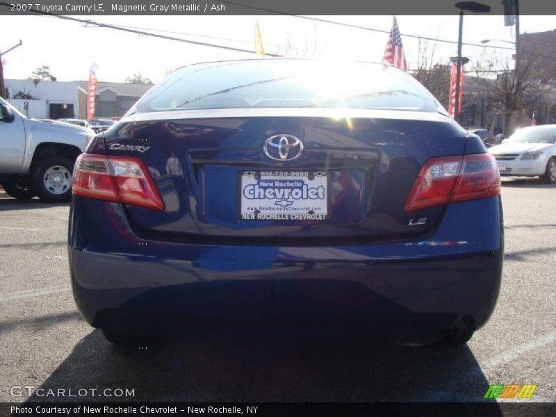 Magnetic Gray Metallic / Ash 2007 Toyota Camry LE