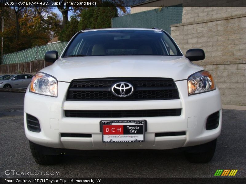 Super White / Sand Beige 2009 Toyota RAV4 4WD