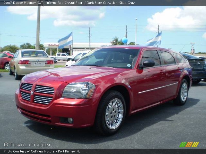 Inferno Red Crystal Pearl / Dark Slate Gray/Light Slate Gray 2007 Dodge Magnum SXT