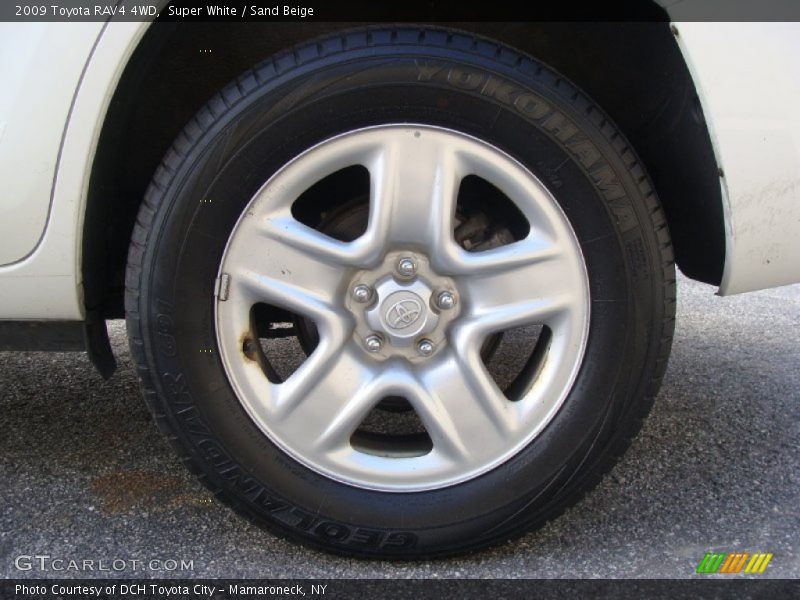 Super White / Sand Beige 2009 Toyota RAV4 4WD