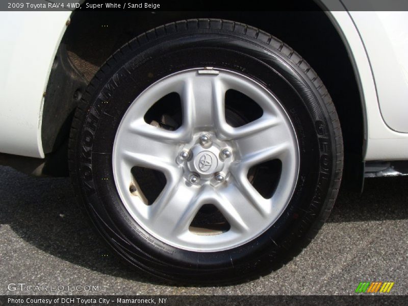Super White / Sand Beige 2009 Toyota RAV4 4WD