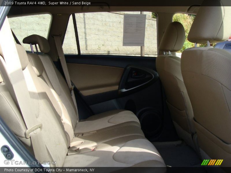 Super White / Sand Beige 2009 Toyota RAV4 4WD