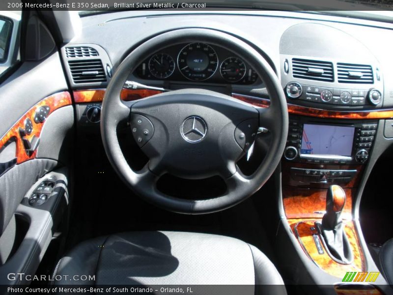 Brilliant Silver Metallic / Charcoal 2006 Mercedes-Benz E 350 Sedan