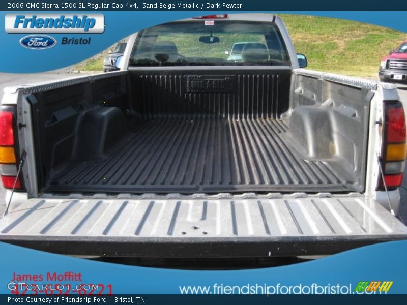 Sand Beige Metallic / Dark Pewter 2006 GMC Sierra 1500 SL Regular Cab 4x4