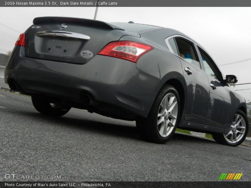 Dark Slate Metallic / Caffe Latte 2009 Nissan Maxima 3.5 SV