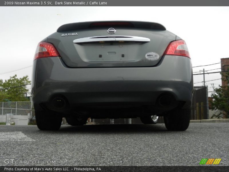 Dark Slate Metallic / Caffe Latte 2009 Nissan Maxima 3.5 SV