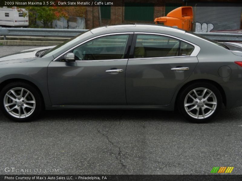 Dark Slate Metallic / Caffe Latte 2009 Nissan Maxima 3.5 SV