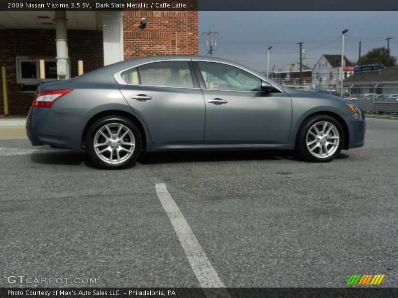 Dark Slate Metallic / Caffe Latte 2009 Nissan Maxima 3.5 SV