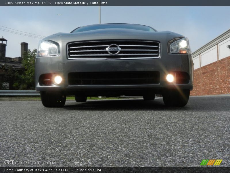 Dark Slate Metallic / Caffe Latte 2009 Nissan Maxima 3.5 SV