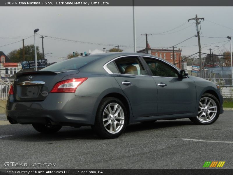 Dark Slate Metallic / Caffe Latte 2009 Nissan Maxima 3.5 SV