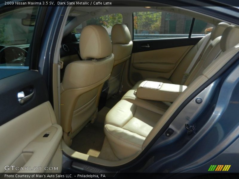 Dark Slate Metallic / Caffe Latte 2009 Nissan Maxima 3.5 SV