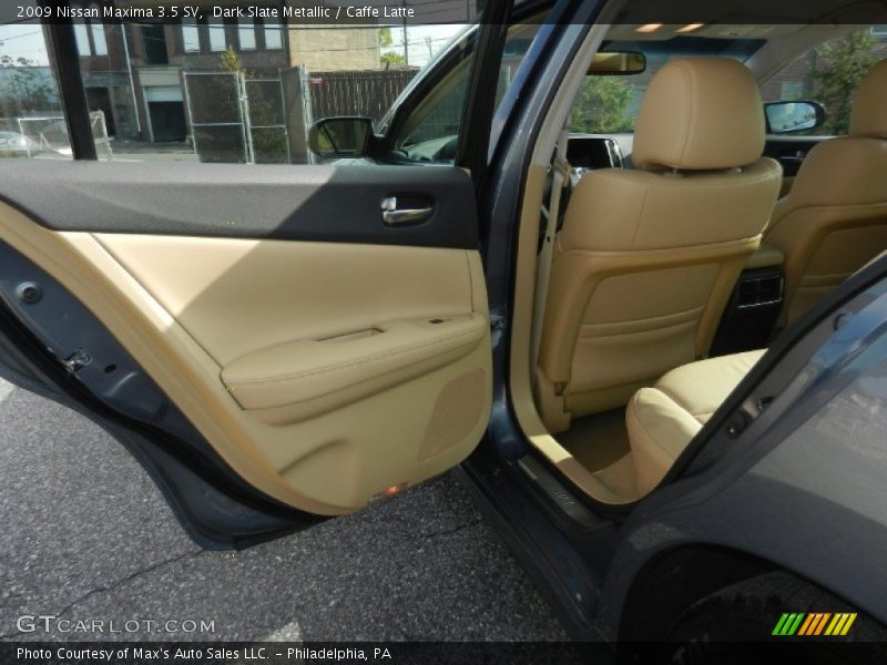 Dark Slate Metallic / Caffe Latte 2009 Nissan Maxima 3.5 SV