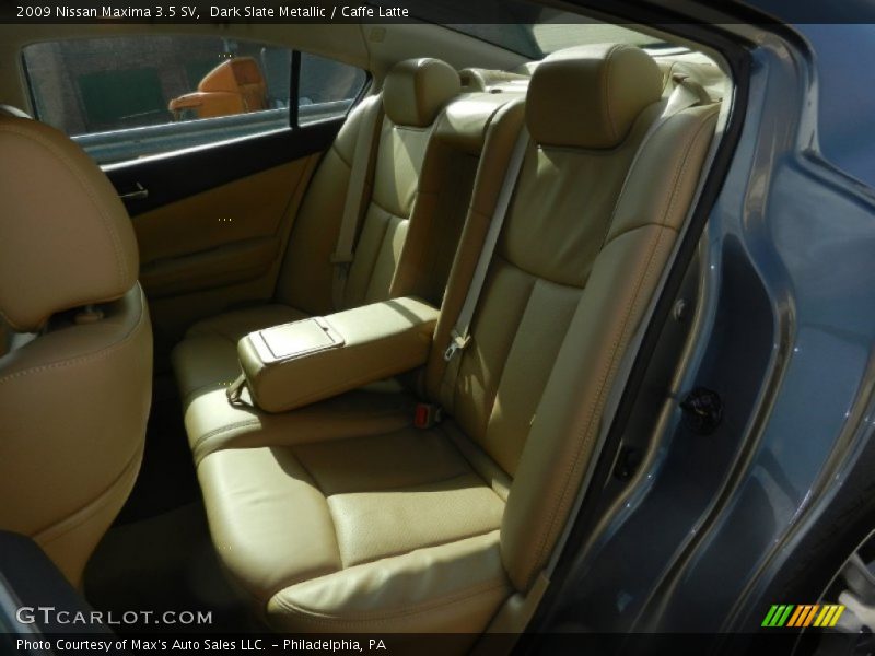 Dark Slate Metallic / Caffe Latte 2009 Nissan Maxima 3.5 SV