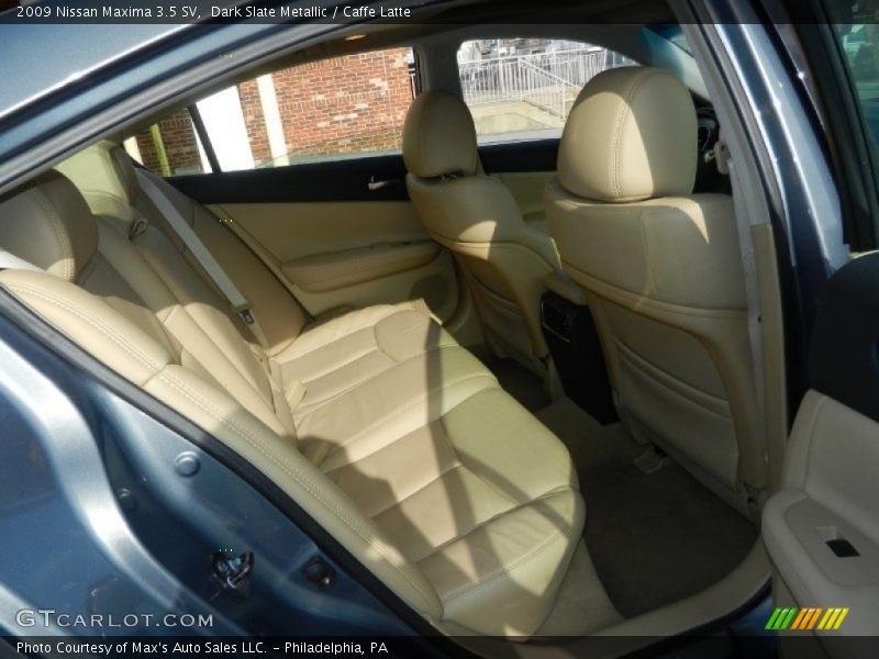Dark Slate Metallic / Caffe Latte 2009 Nissan Maxima 3.5 SV