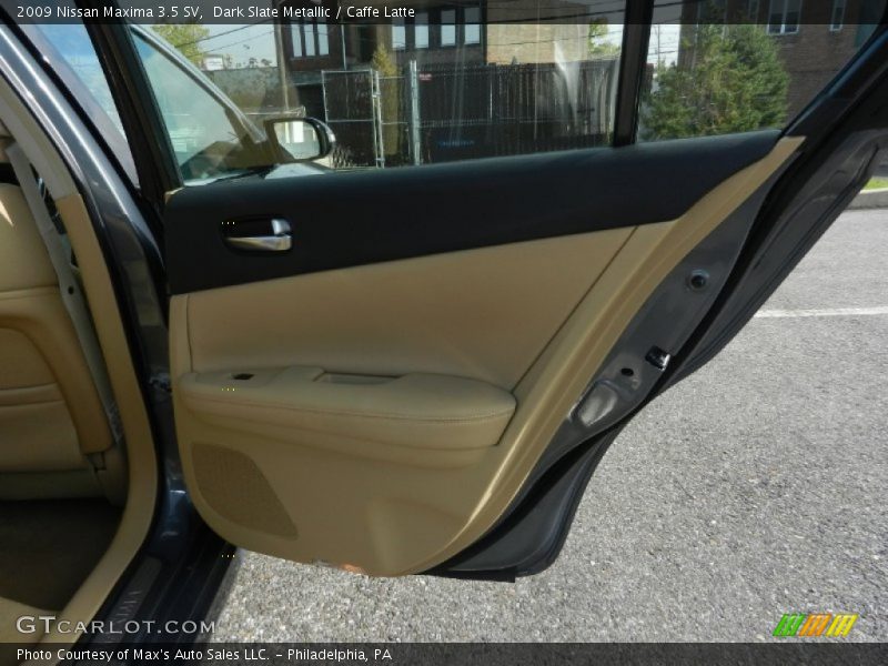 Dark Slate Metallic / Caffe Latte 2009 Nissan Maxima 3.5 SV