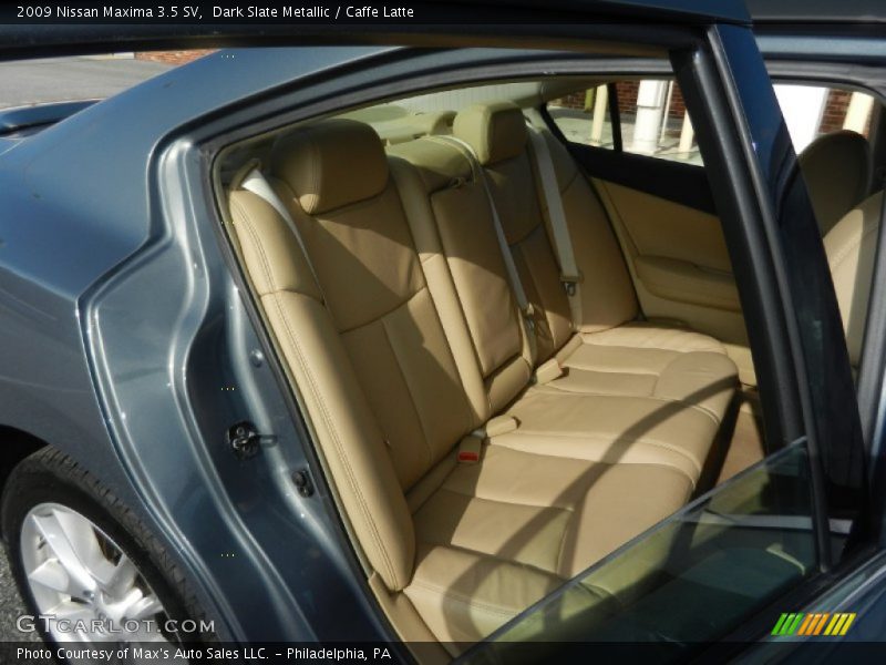 Dark Slate Metallic / Caffe Latte 2009 Nissan Maxima 3.5 SV
