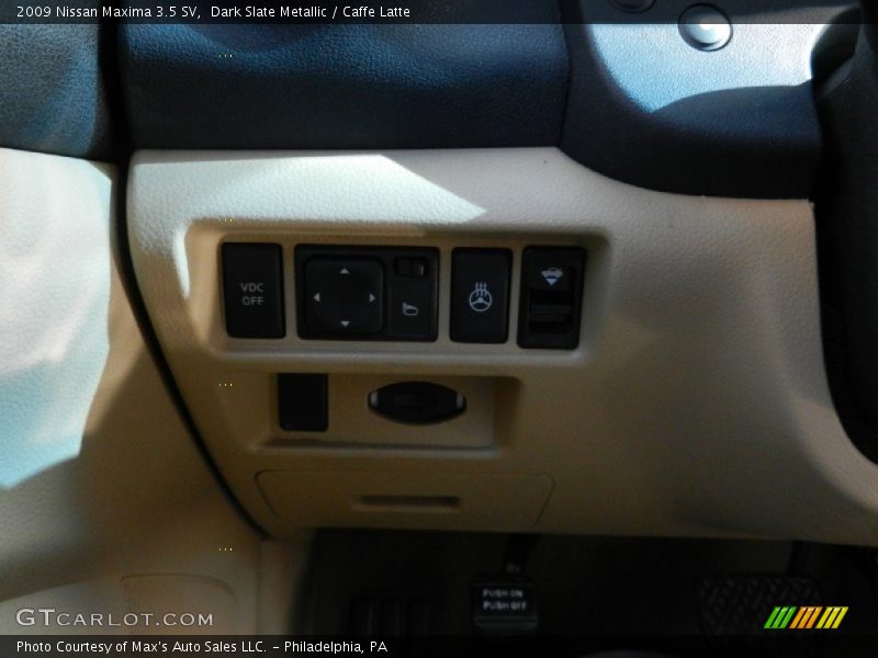 Dark Slate Metallic / Caffe Latte 2009 Nissan Maxima 3.5 SV