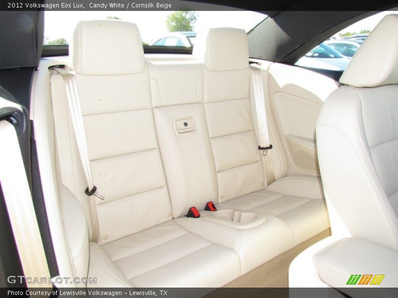 Candy White / Cornsilk Beige 2012 Volkswagen Eos Lux