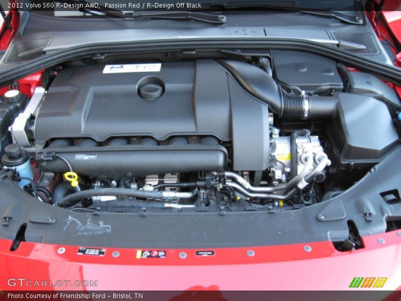  2012 S60 R-Design AWD Engine - 3.0 Liter Turbocharged DOHC 24-Valve VVT Inline 6 Cylinder