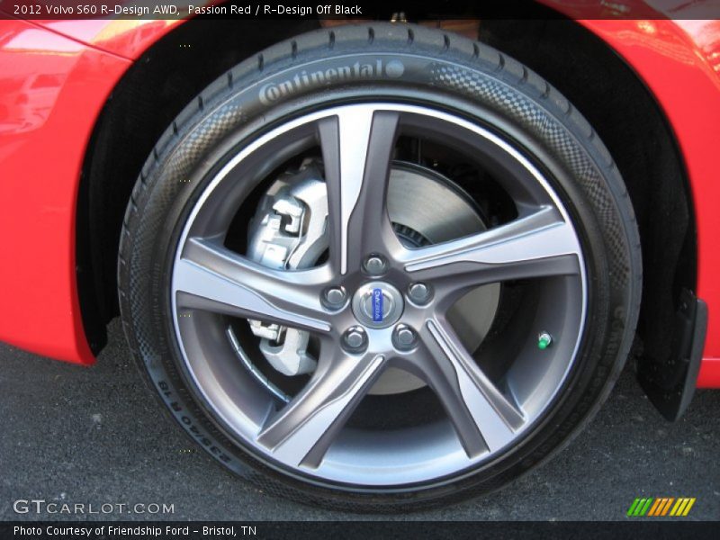 R Design 18 "Ixion Alloy Wheels - 2012 Volvo S60 R-Design AWD