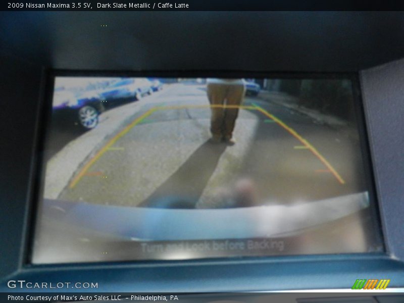Dark Slate Metallic / Caffe Latte 2009 Nissan Maxima 3.5 SV