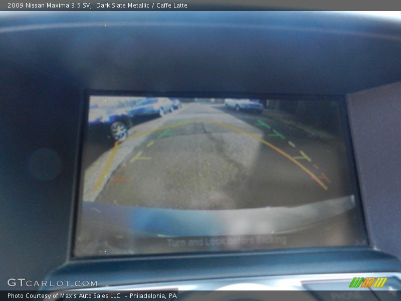 Dark Slate Metallic / Caffe Latte 2009 Nissan Maxima 3.5 SV