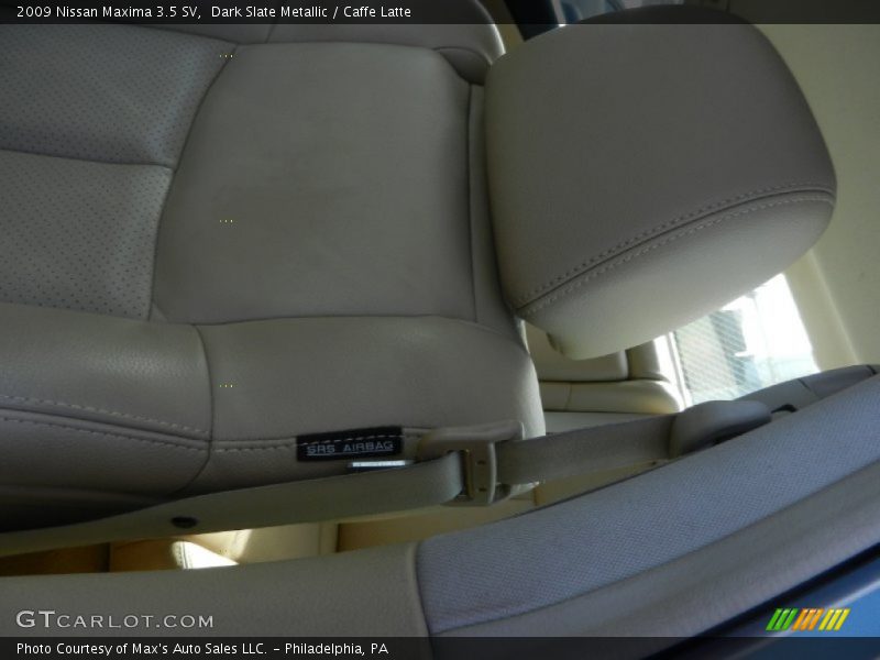 Dark Slate Metallic / Caffe Latte 2009 Nissan Maxima 3.5 SV