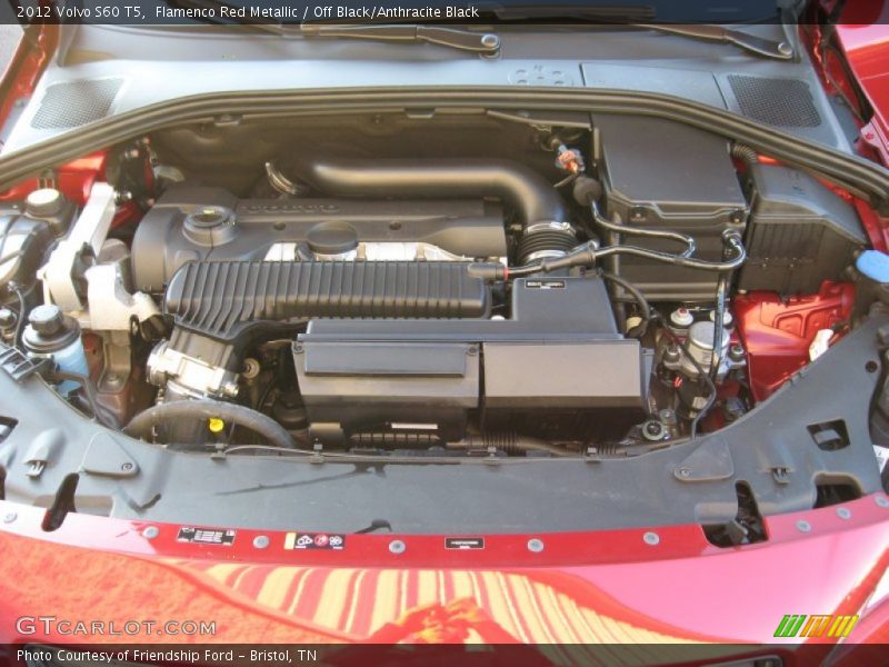 Flamenco Red Metallic / Off Black/Anthracite Black 2012 Volvo S60 T5