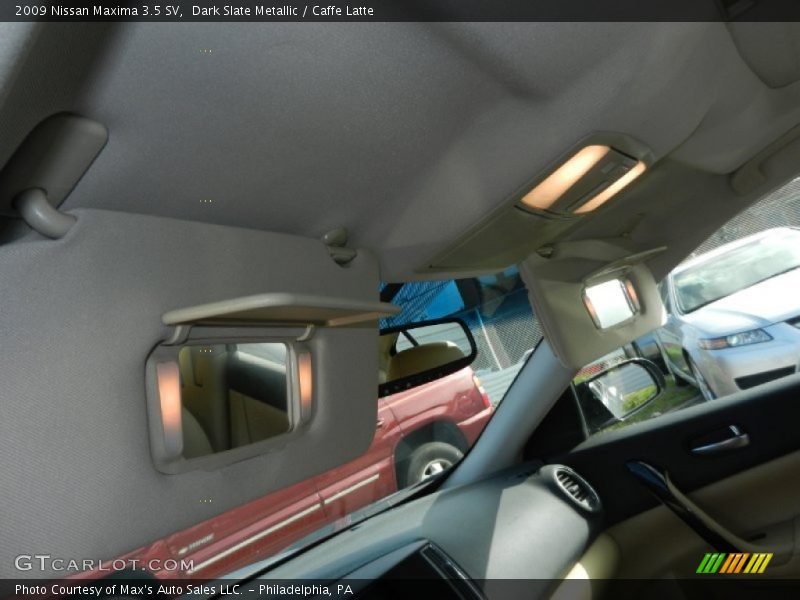 Dark Slate Metallic / Caffe Latte 2009 Nissan Maxima 3.5 SV