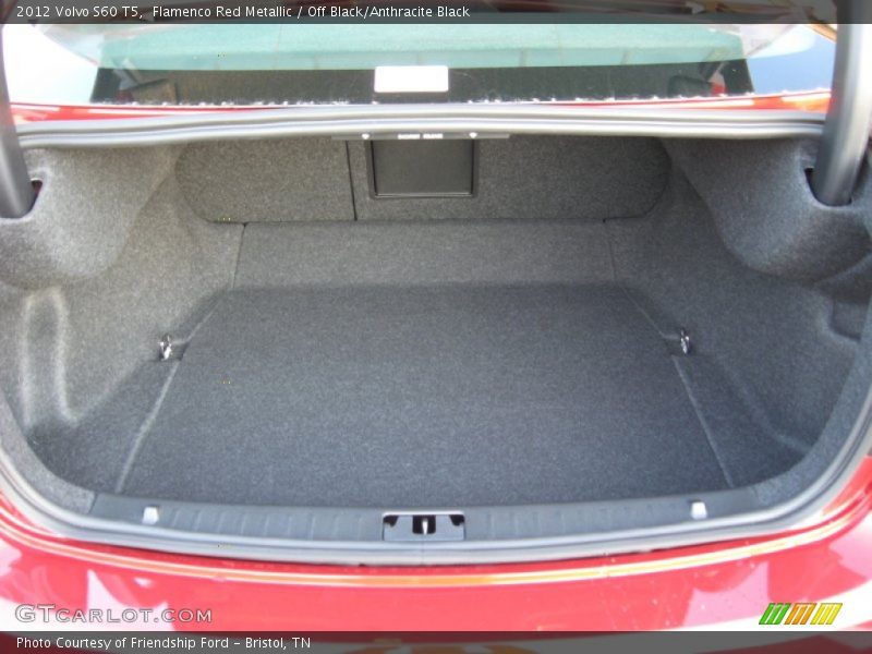 Flamenco Red Metallic / Off Black/Anthracite Black 2012 Volvo S60 T5