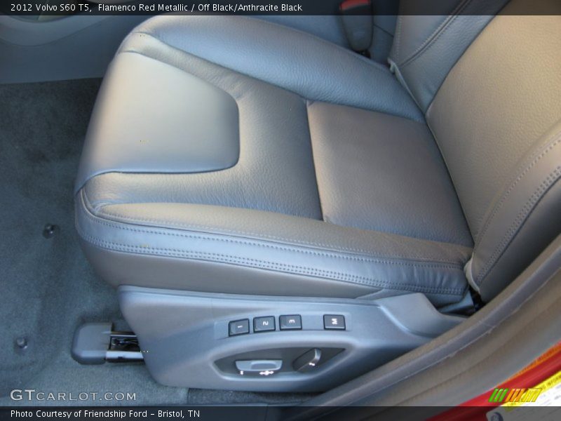 Flamenco Red Metallic / Off Black/Anthracite Black 2012 Volvo S60 T5