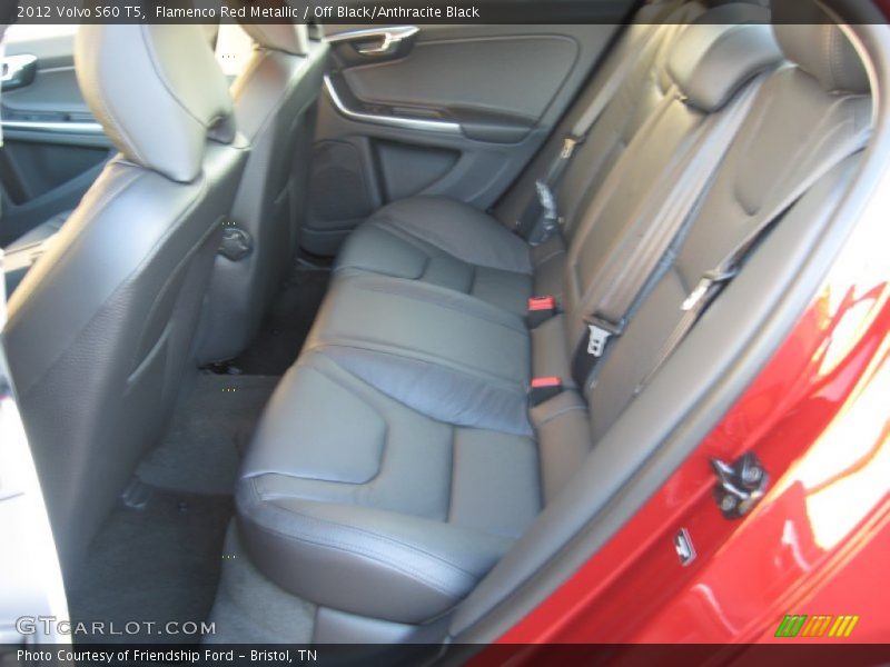 Flamenco Red Metallic / Off Black/Anthracite Black 2012 Volvo S60 T5