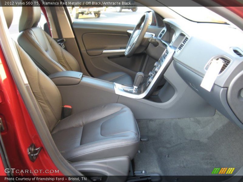Flamenco Red Metallic / Off Black/Anthracite Black 2012 Volvo S60 T5