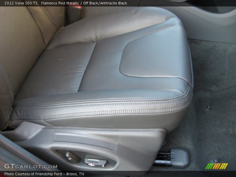 Flamenco Red Metallic / Off Black/Anthracite Black 2012 Volvo S60 T5
