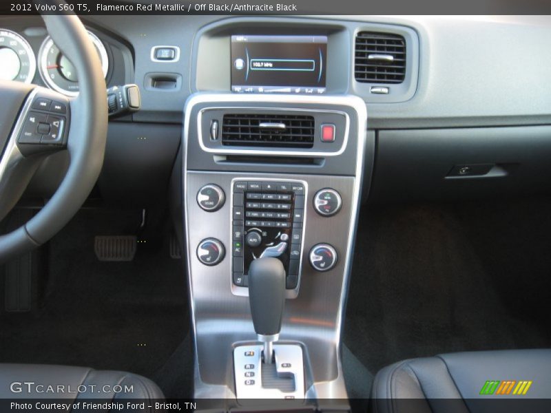 Flamenco Red Metallic / Off Black/Anthracite Black 2012 Volvo S60 T5