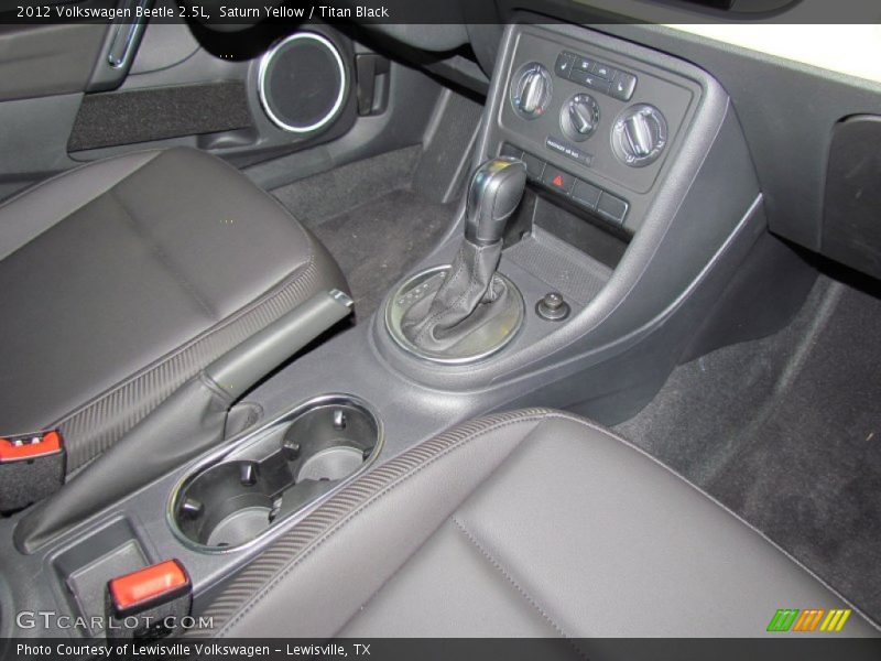 Saturn Yellow / Titan Black 2012 Volkswagen Beetle 2.5L