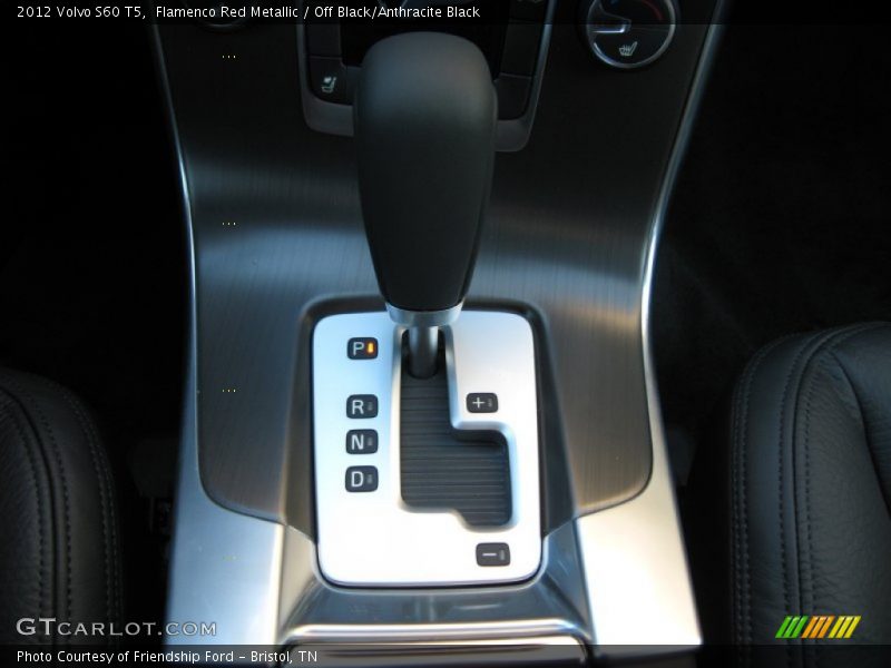 Flamenco Red Metallic / Off Black/Anthracite Black 2012 Volvo S60 T5