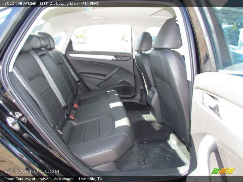 Black / Titan Black 2012 Volkswagen Passat 2.5L SE