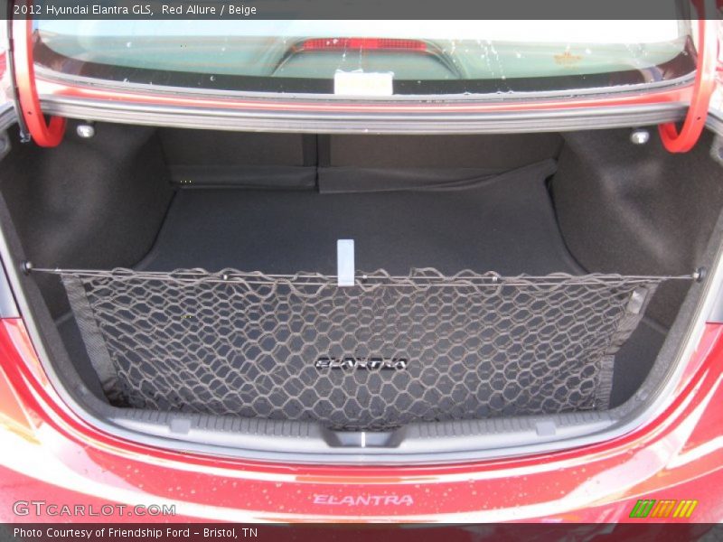 Red Allure / Beige 2012 Hyundai Elantra GLS