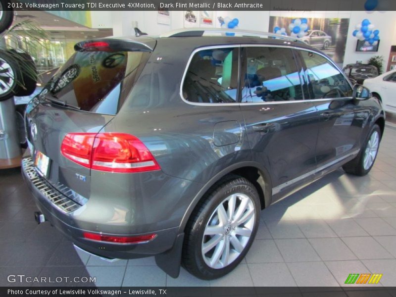 Dark Flint Metallic / Black Anthracite 2012 Volkswagen Touareg TDI Executive 4XMotion