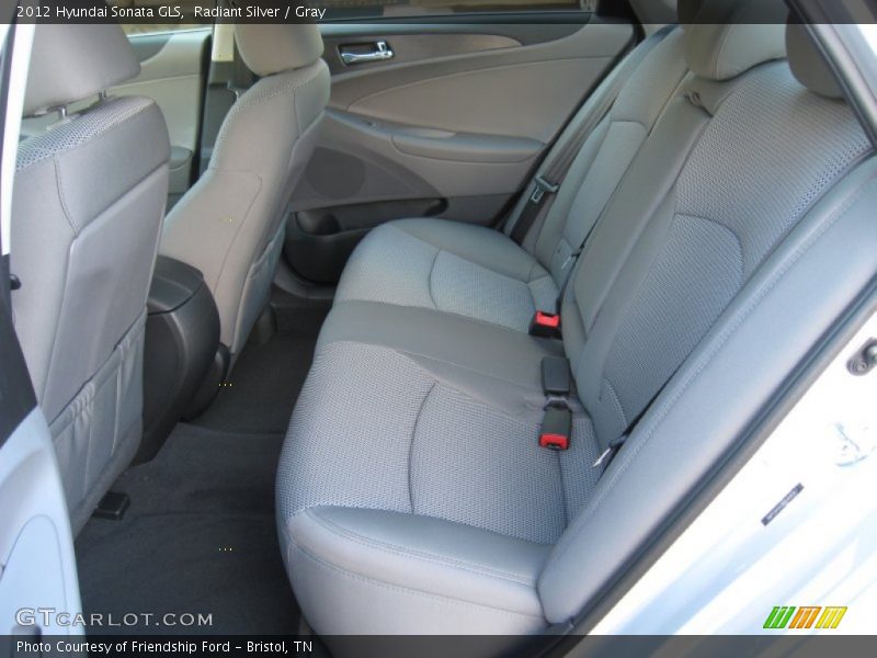 Radiant Silver / Gray 2012 Hyundai Sonata GLS