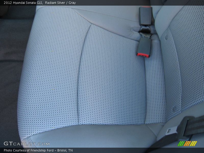 Radiant Silver / Gray 2012 Hyundai Sonata GLS