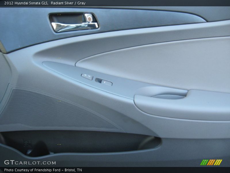 Radiant Silver / Gray 2012 Hyundai Sonata GLS