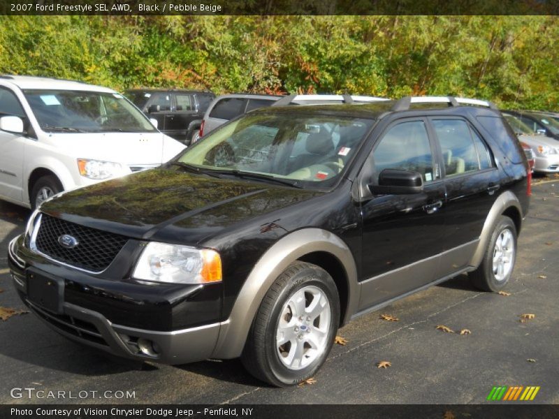 Black / Pebble Beige 2007 Ford Freestyle SEL AWD