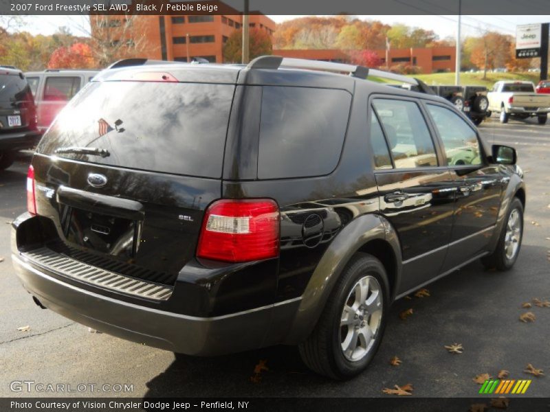 Black / Pebble Beige 2007 Ford Freestyle SEL AWD