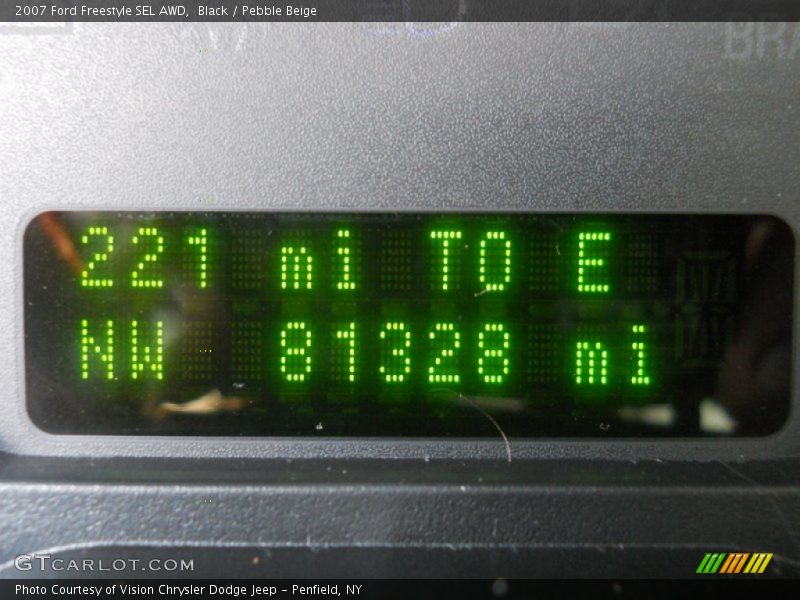 Black / Pebble Beige 2007 Ford Freestyle SEL AWD
