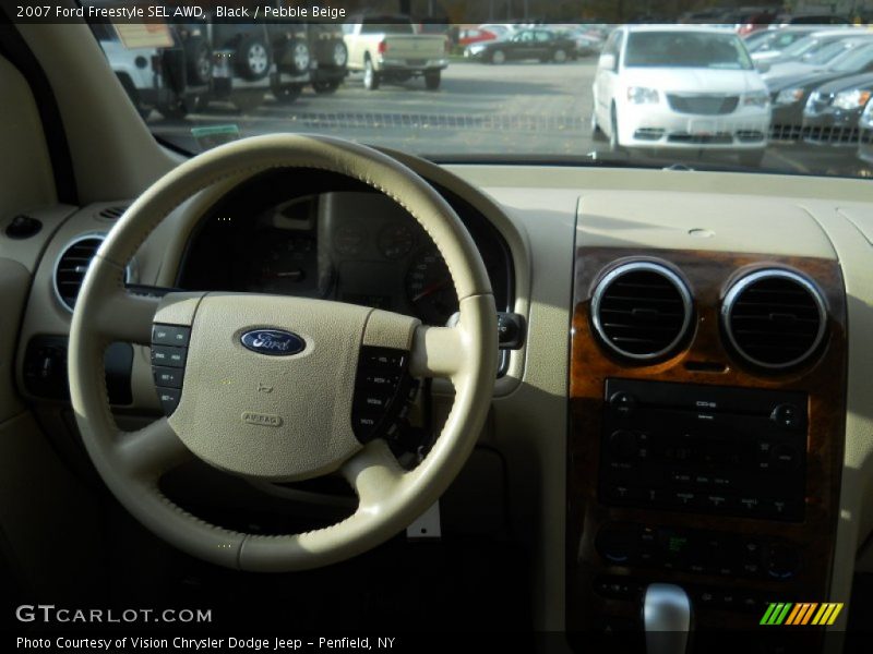 Black / Pebble Beige 2007 Ford Freestyle SEL AWD