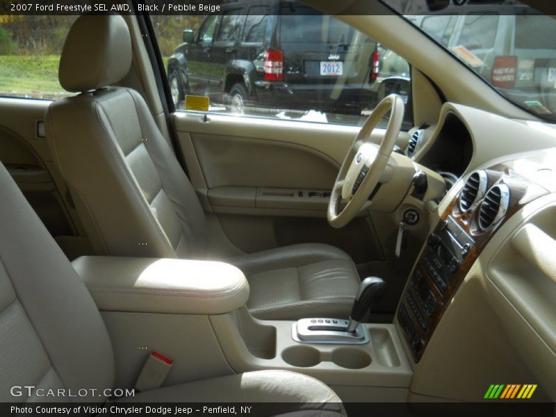 Black / Pebble Beige 2007 Ford Freestyle SEL AWD